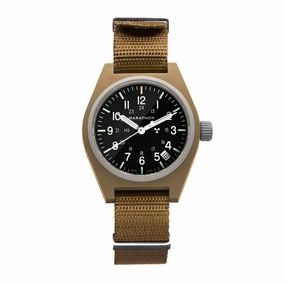 34mm Desert Tan General Purpose Quartz with Date (GPQ-D)