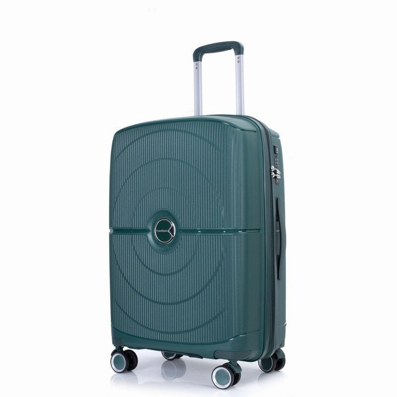 3-Piece Set Expandable Hardshell Luggage Sets Lightweight Durable Suitcase with TSA Lock