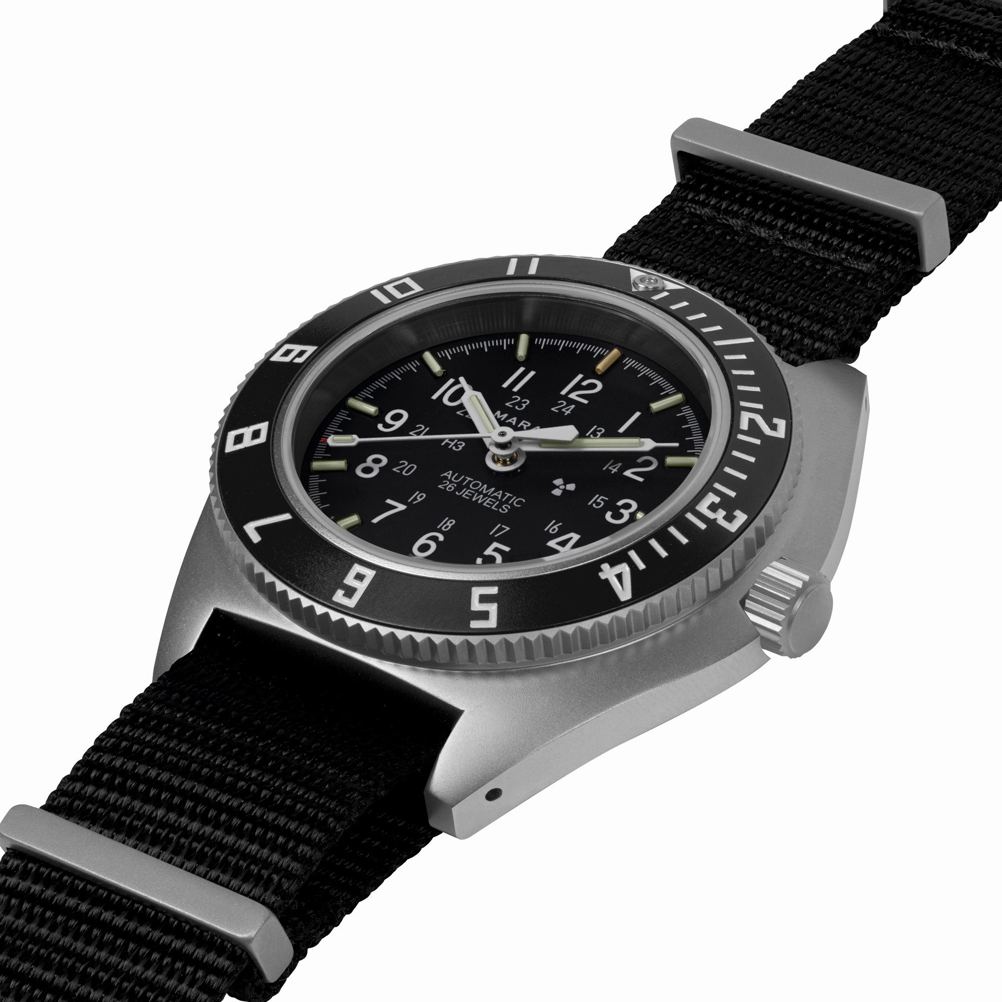41mm Steel Navigator w/ Date Automatic (SSNAV-D AUTO) on Nylon DEFSTAN