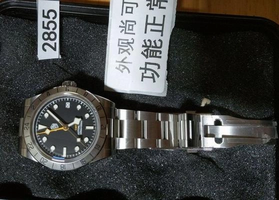 ★US Pre-Owned★San Martin 39mm BB NH34 GMT Watch SN0054-GE