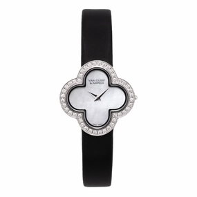 Alhambra Wristwatch 18K Whitegold Perlmutt Dial - HH59335