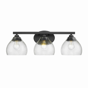 Ariella BLK Three Light Bath Vanity