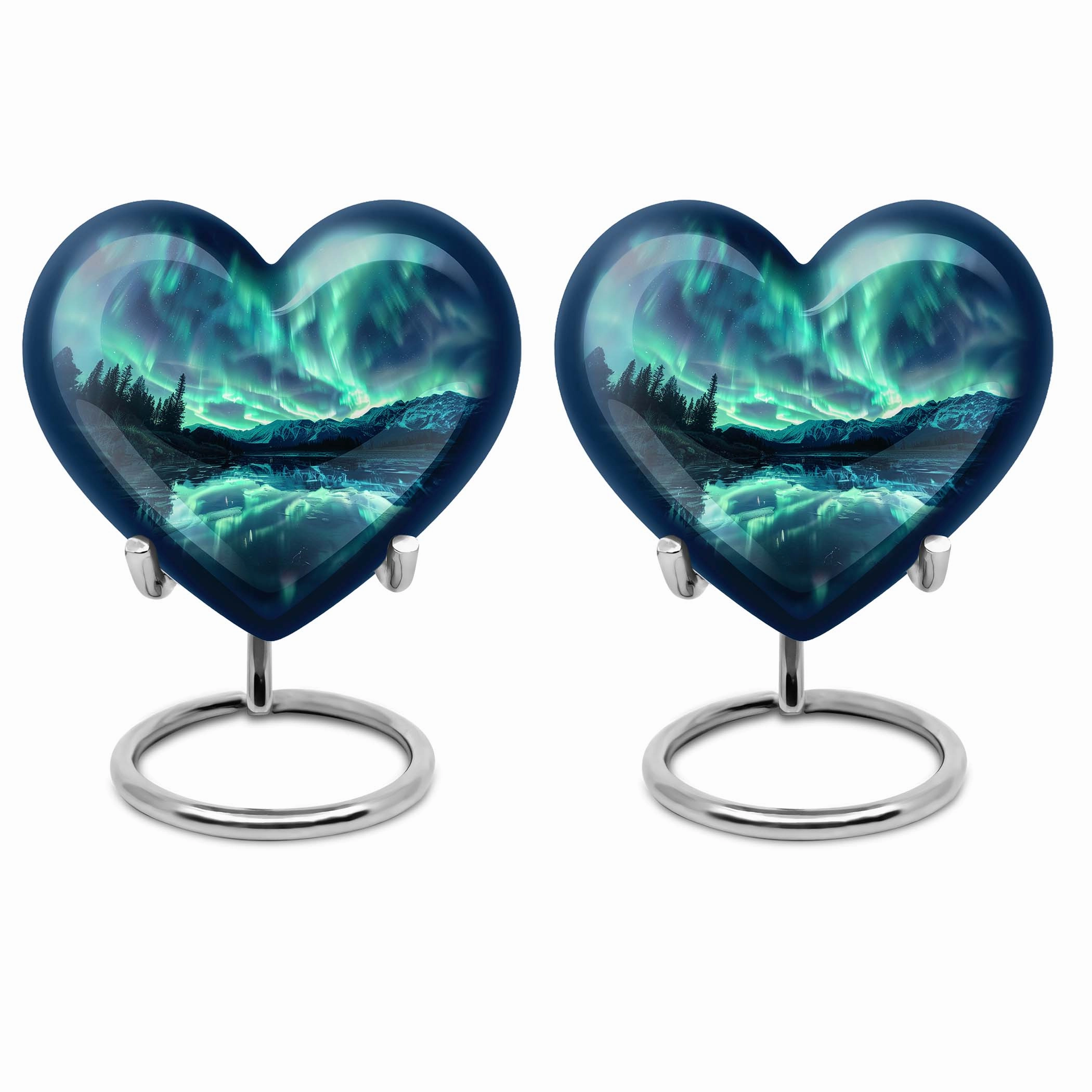 AURORA Borealis Urn: A Refined Memorial Cremation Urn for Dad