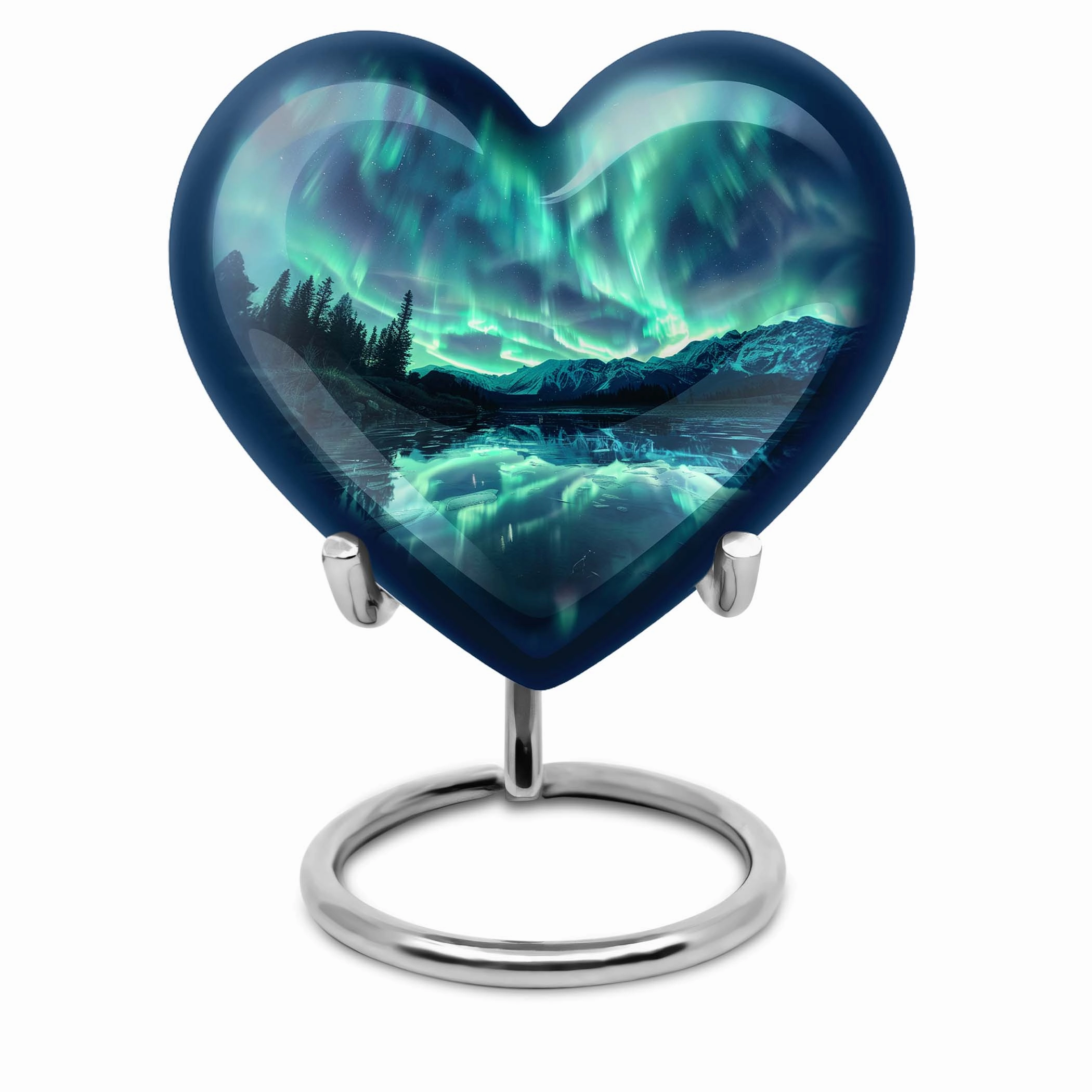 AURORA Borealis Urn: A Refined Memorial Cremation Urn for Dad