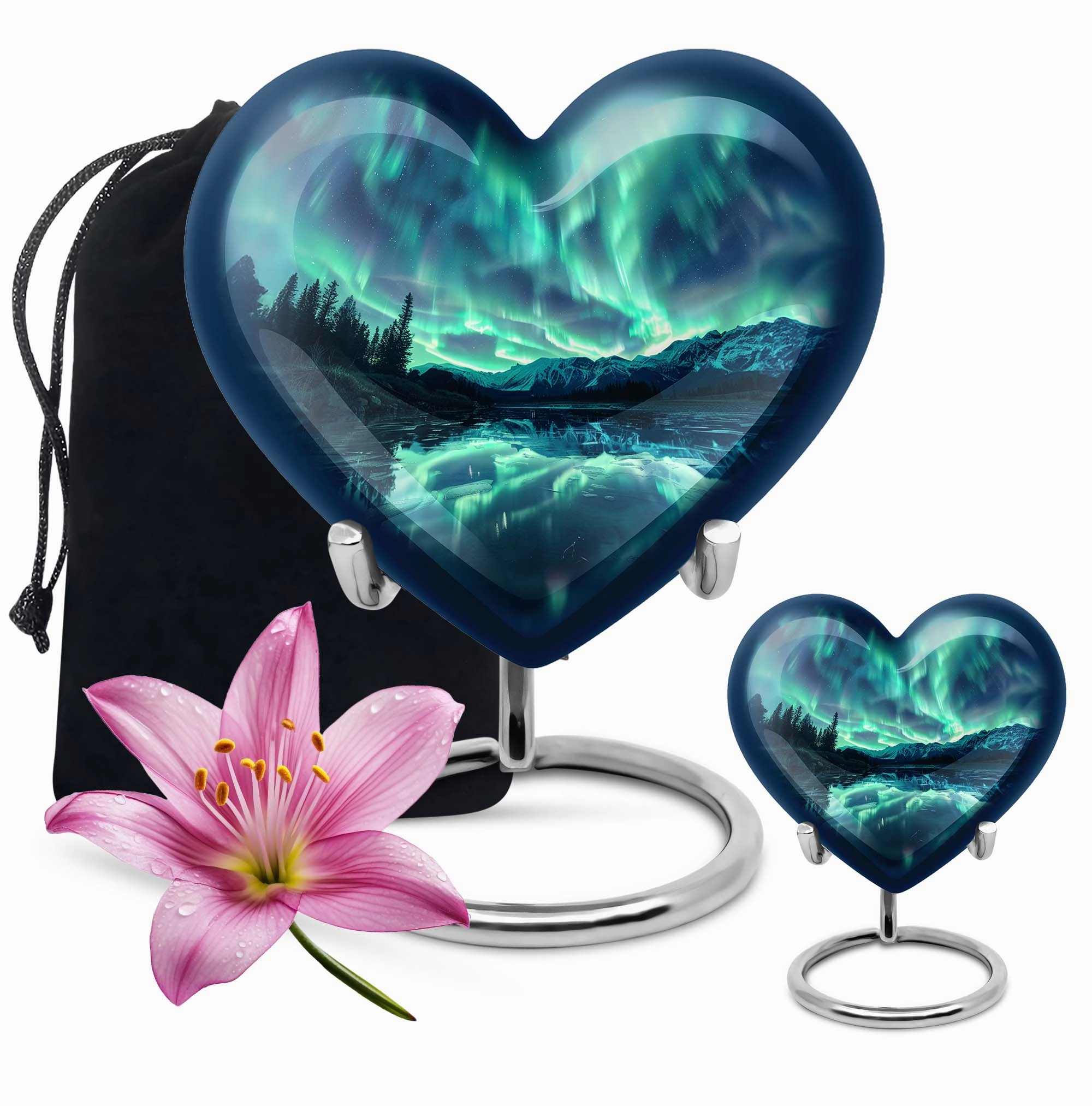 AURORA Borealis Urn: A Refined Memorial Cremation Urn for Dad