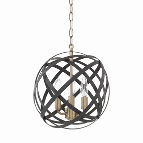 Axis Three Light Pendant