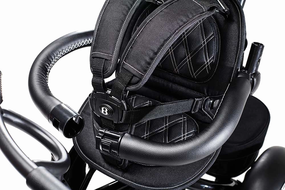 Bentley 6-in-1 Baby Stroller-Kids Trike (Onyx Black)