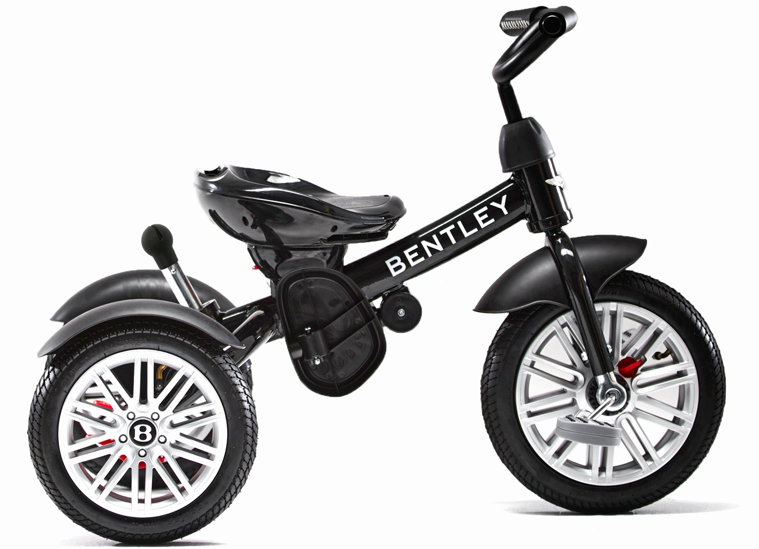 Bentley 6-in-1 Baby Stroller-Kids Trike (Onyx Black)