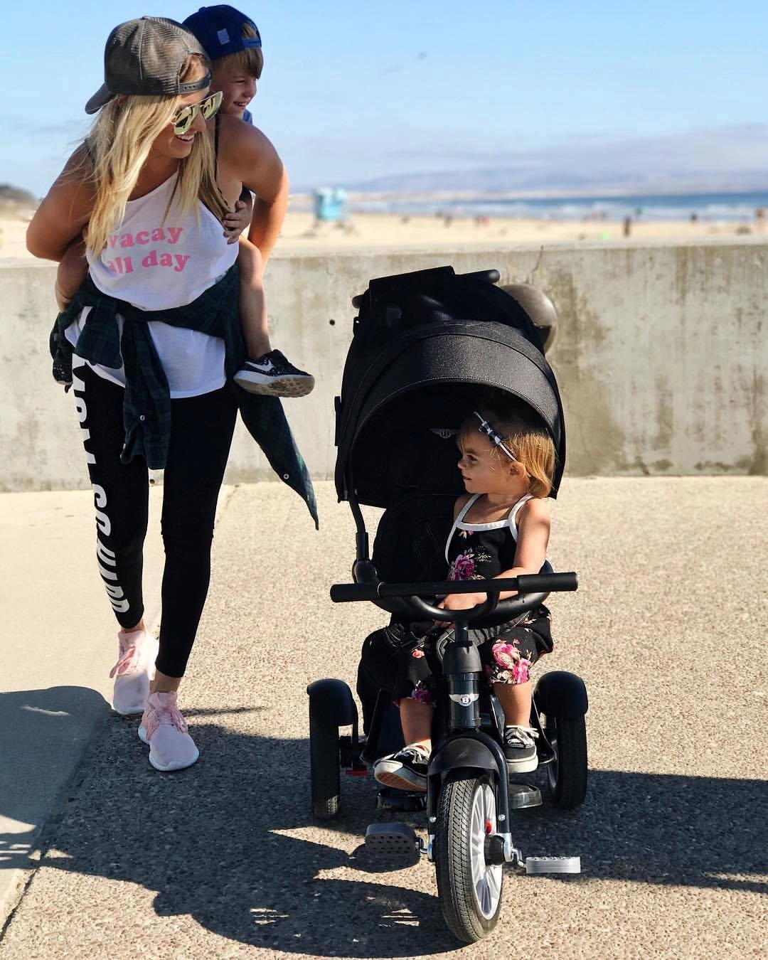 Bentley 6-in-1 Baby Stroller-Kids Trike (Onyx Black)