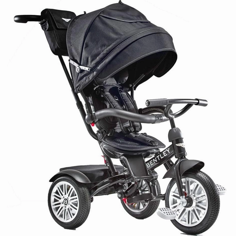 Bentley 6-in-1 Baby Stroller-Kids Trike (Onyx Black)