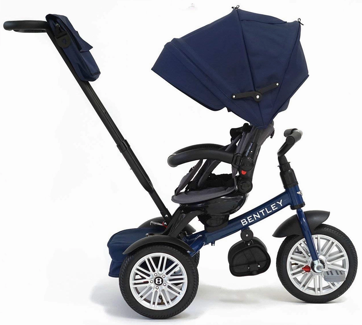 Bentley 6-in-1 Baby Stroller-Kids Trike (Sequin Blue)