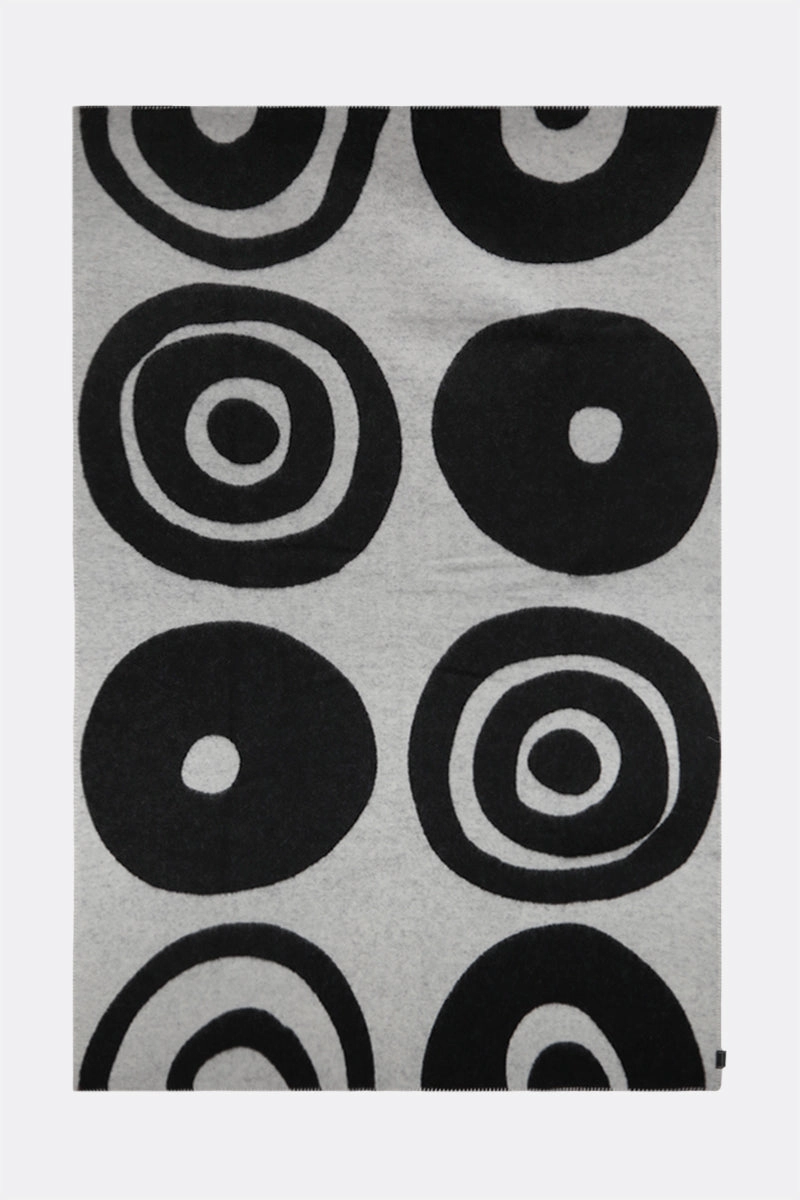 Big Circles wool blanket