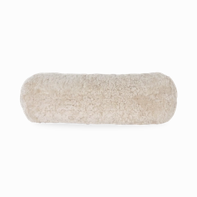 Bolster Sheepskin Pillow