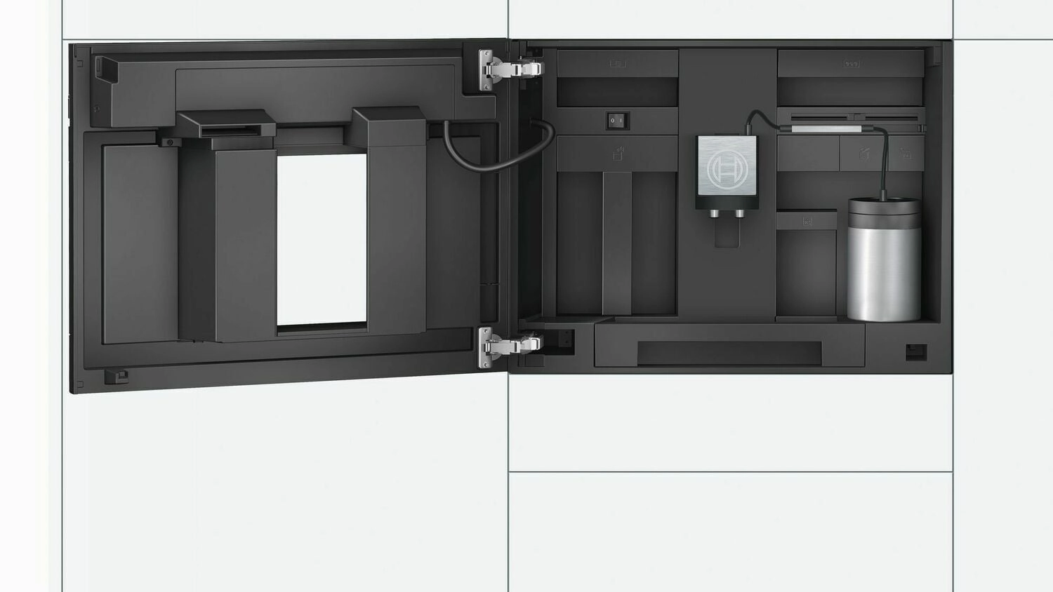 Bosch BCM8450UC 800 Series, Built-In Coffee Machine With Home Connect