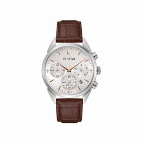 Bulova Orologio Uomo High Precision 262 Crono in Pelle