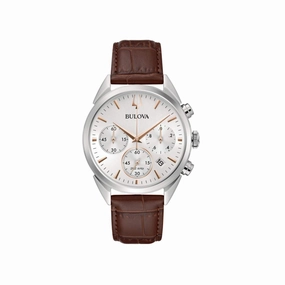 Bulova Orologio Uomo High Precision 262 Crono in Pelle