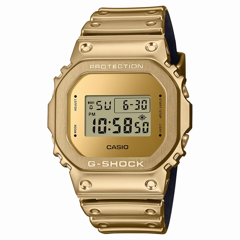 Casio G-Shock Fine Metallic Series G-Steel 5600 Series GM5600YMG-9 Watch xld
