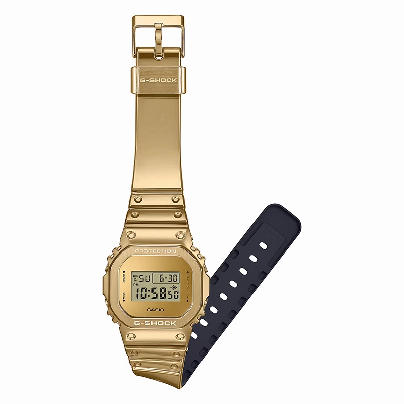 Casio G-Shock Fine Metallic Series G-Steel 5600 Series GM5600YMG-9 Watch xld