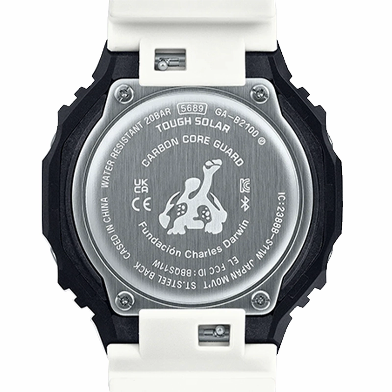 Casio x Charles Darwin Foundation 2100 Series Watch in Red xld