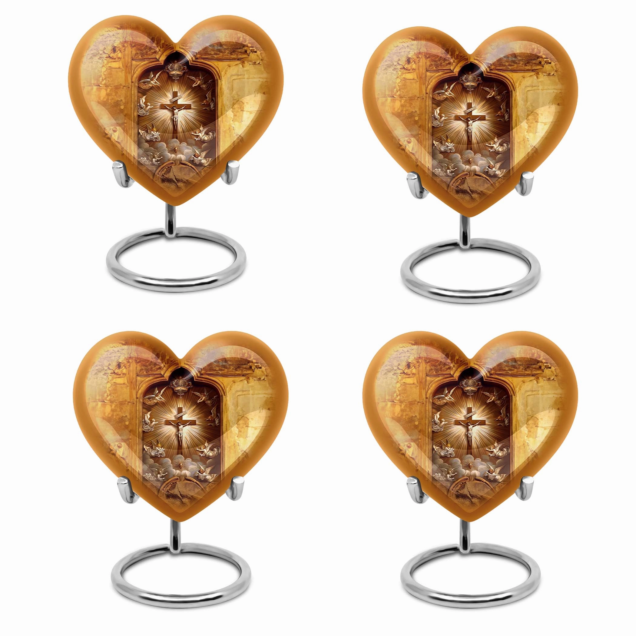Catholic Custom Embrace Luxurious Memorial Urn