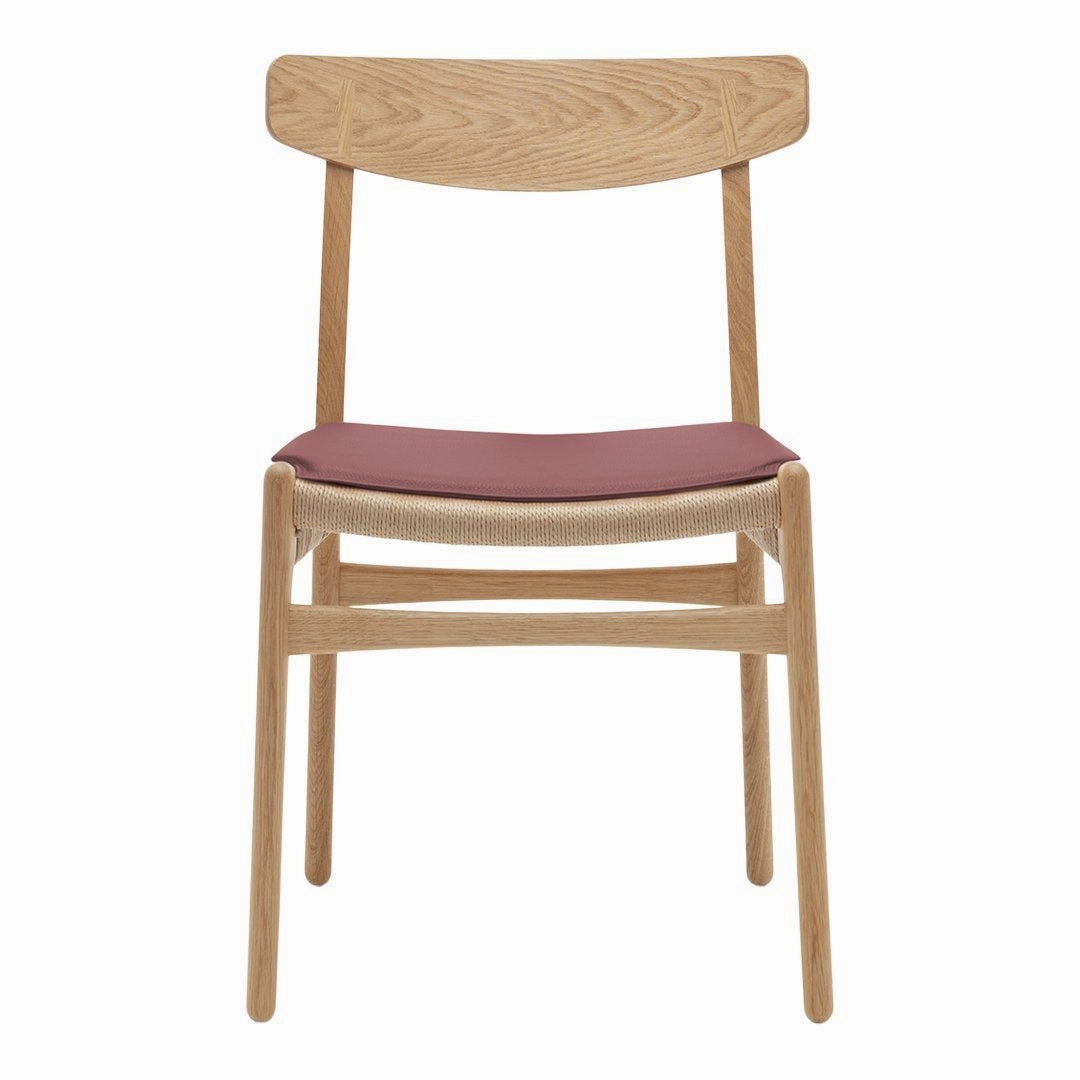 CH23 Chair - Leather Seat Cushion