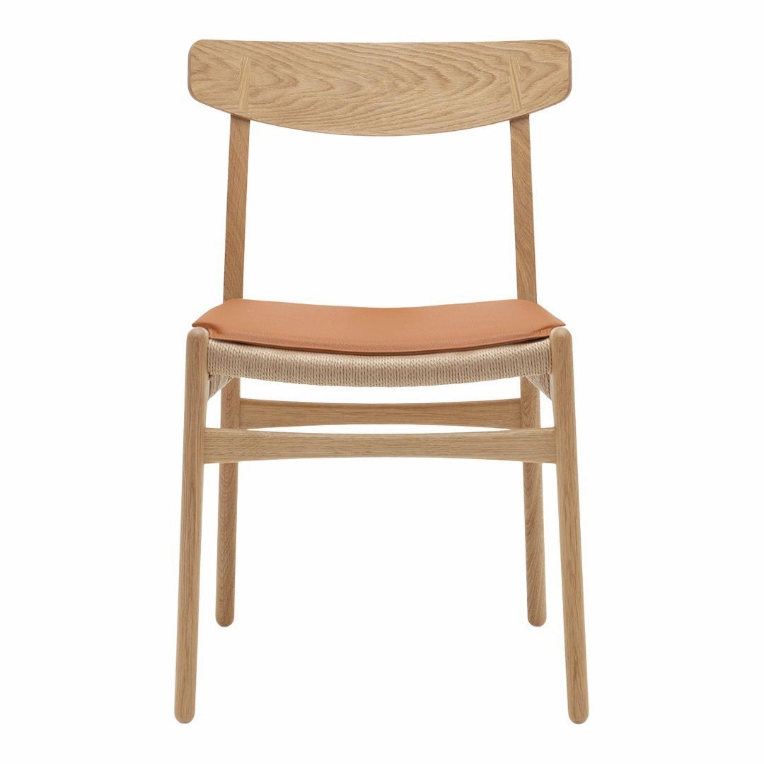 CH23 Chair - Leather Seat Cushion