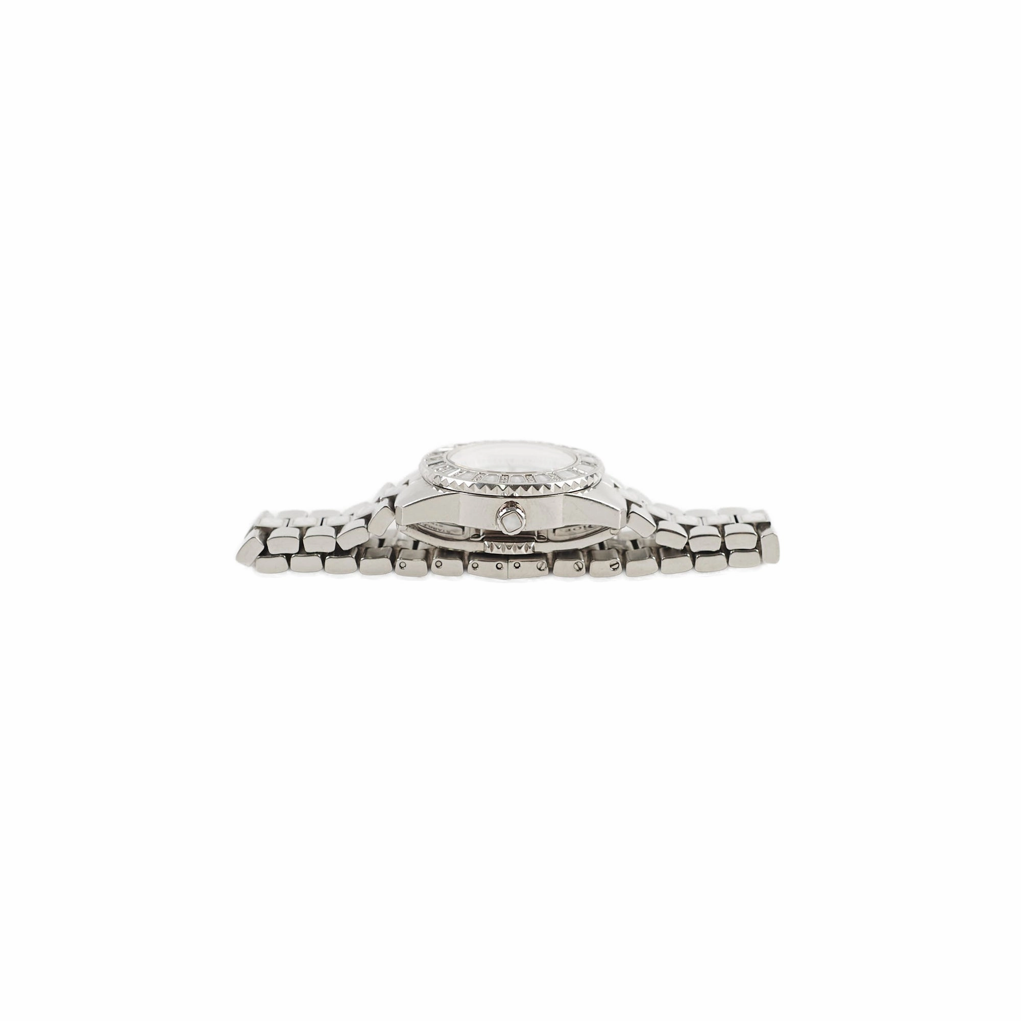 Christian Dior Crystal White Sapphire 28MM Watch CD112113M001