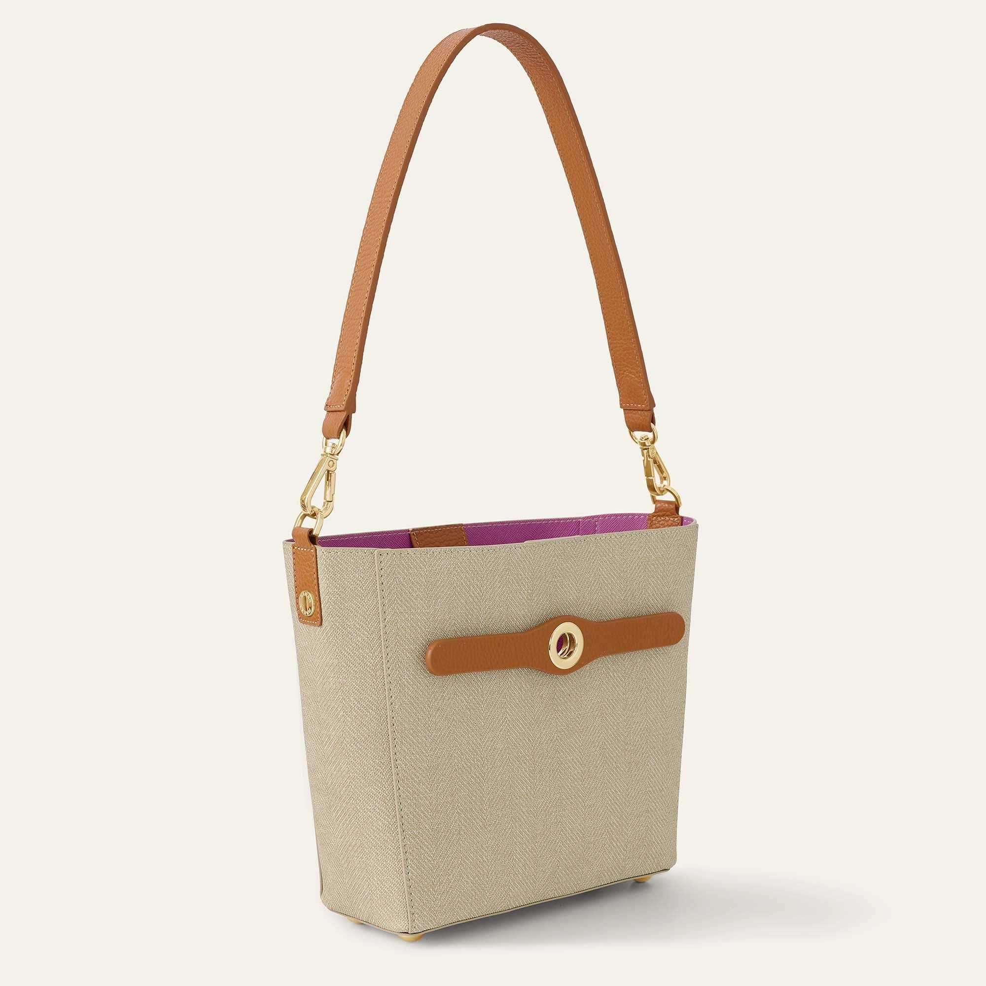Complimentary Bag Q2 | Mini S - Sand Tan with Gold hardware
