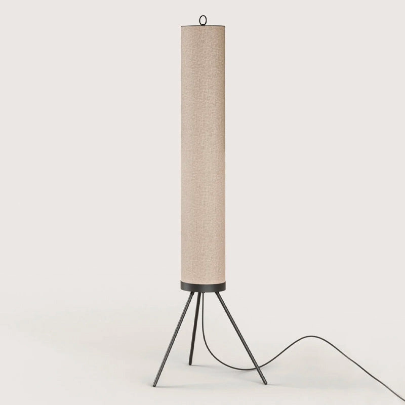 Contemporary Linen Floor Lamp