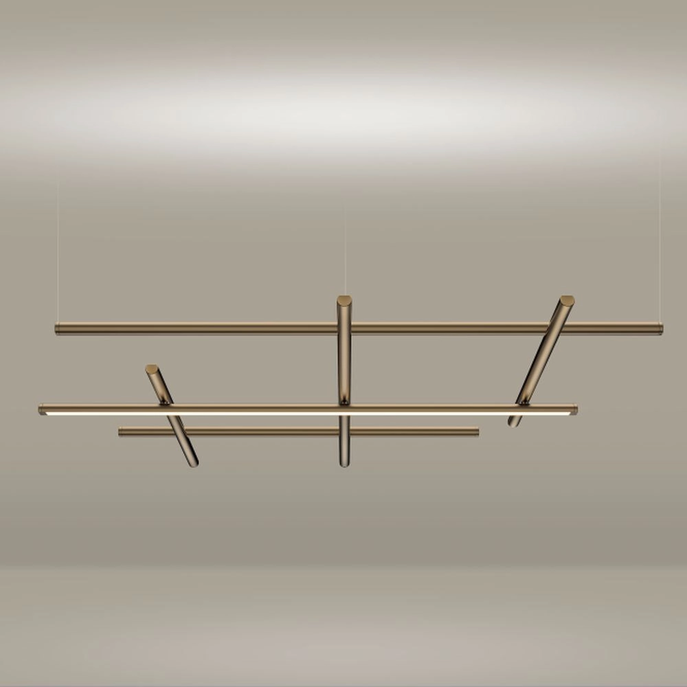 Contemporary Modular Aluminium Suspended Light