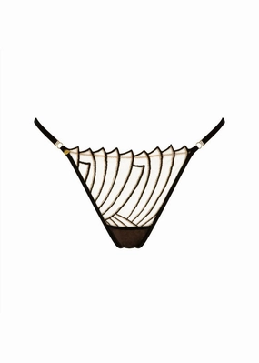 Cosmic Dream Thong (Black)
