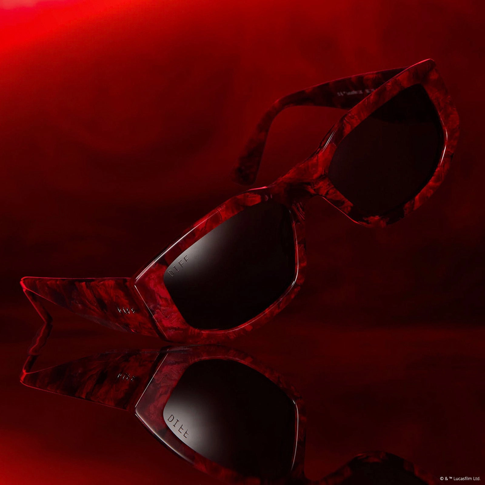DARTH MAUL™ - MARBLED SITH™ BLACK   DATHOMIR™️ RED   SPACE GRAY   POLARIZED SUNGLASSES