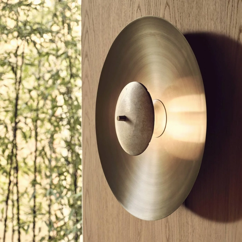 Disc Orb Wall Light
