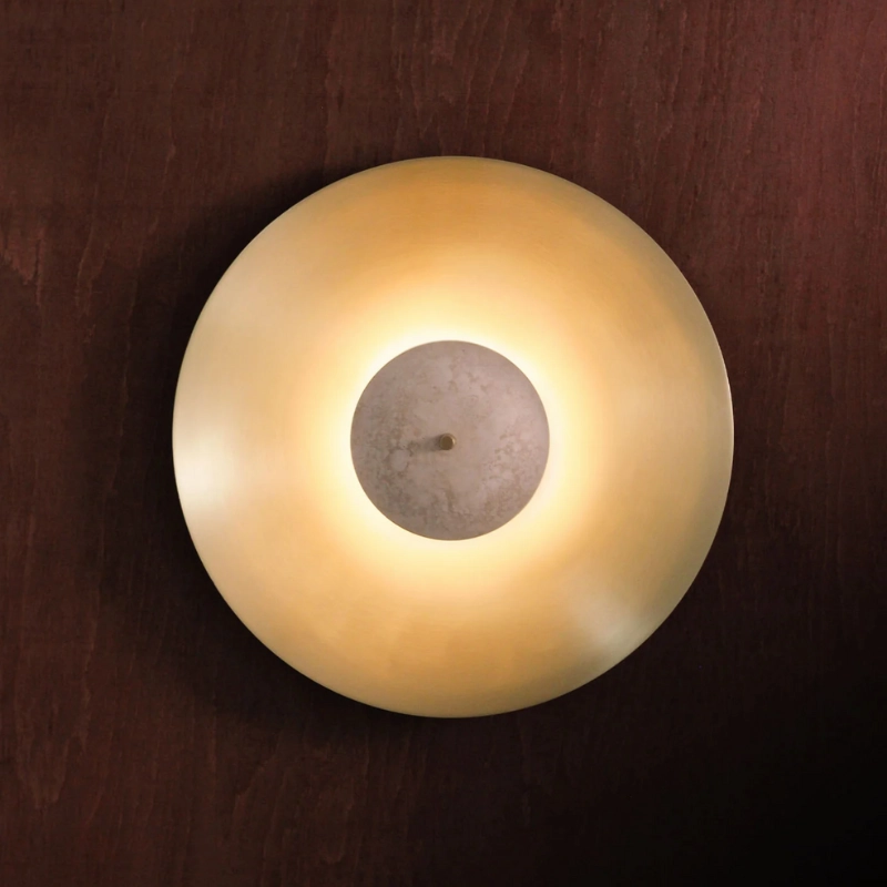 Disc Orb Wall Light