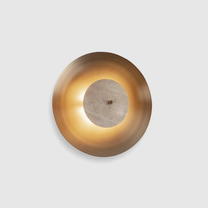 Disc Orb Wall Light