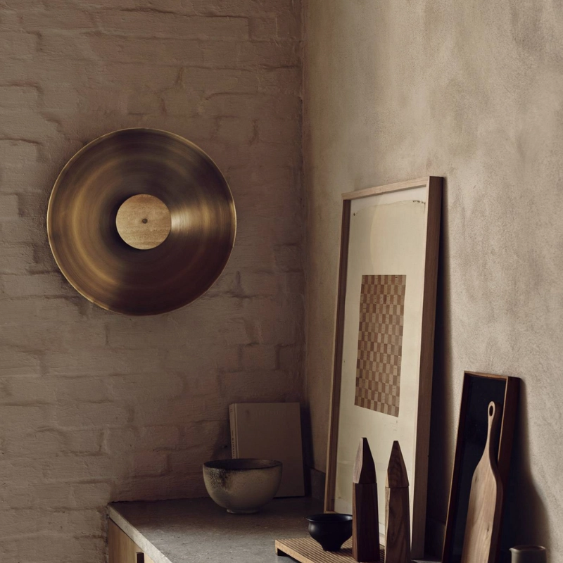 Disc Orb Wall Light
