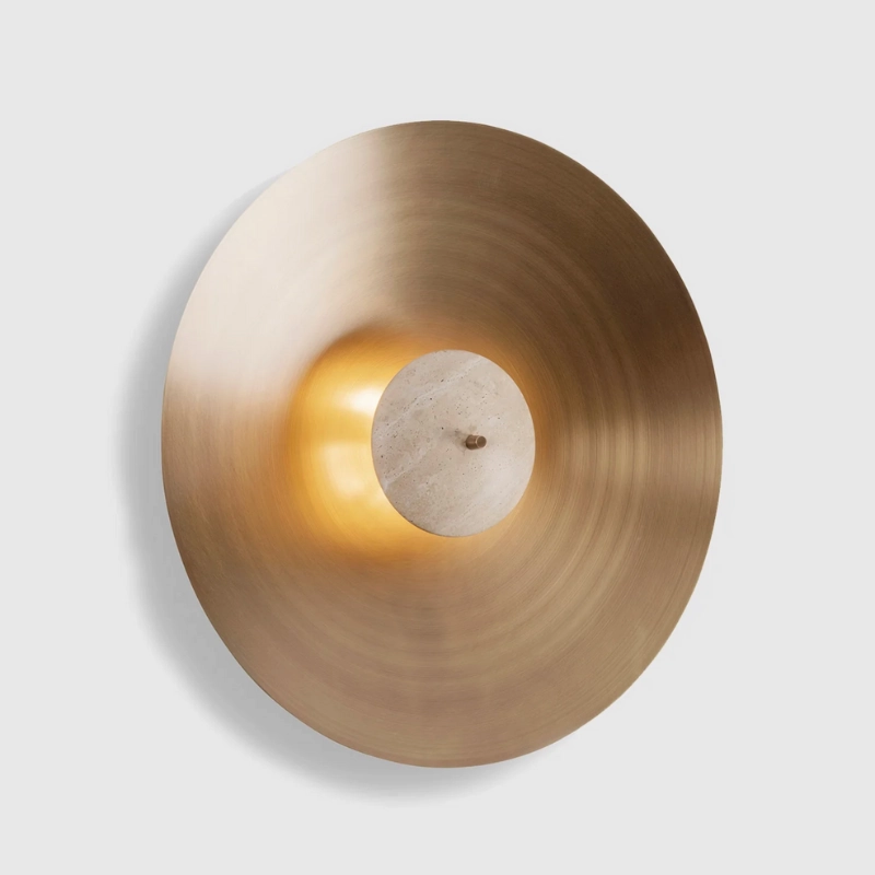 Disc Orb Wall Light