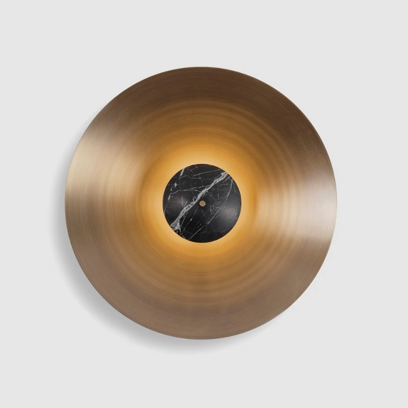 Disc Orb Wall Light