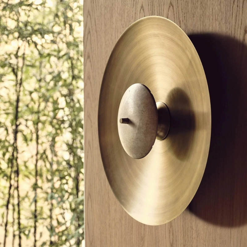 Disc Orb Wall Light