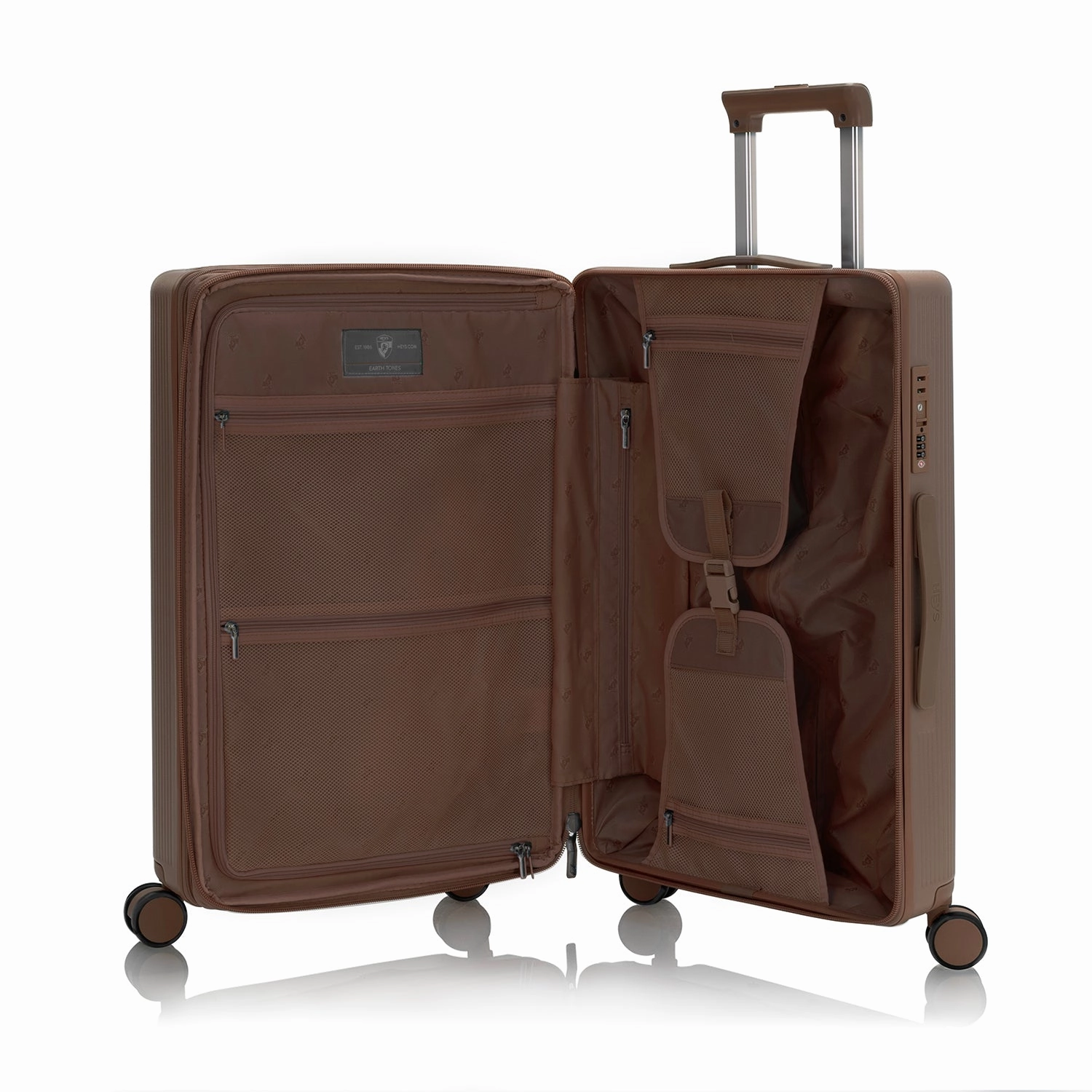 Earth Tones 3 Piece Luggage Set | Spinner Luggage
