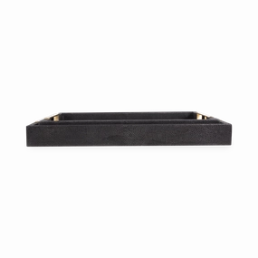 Faux Shagreen Tray