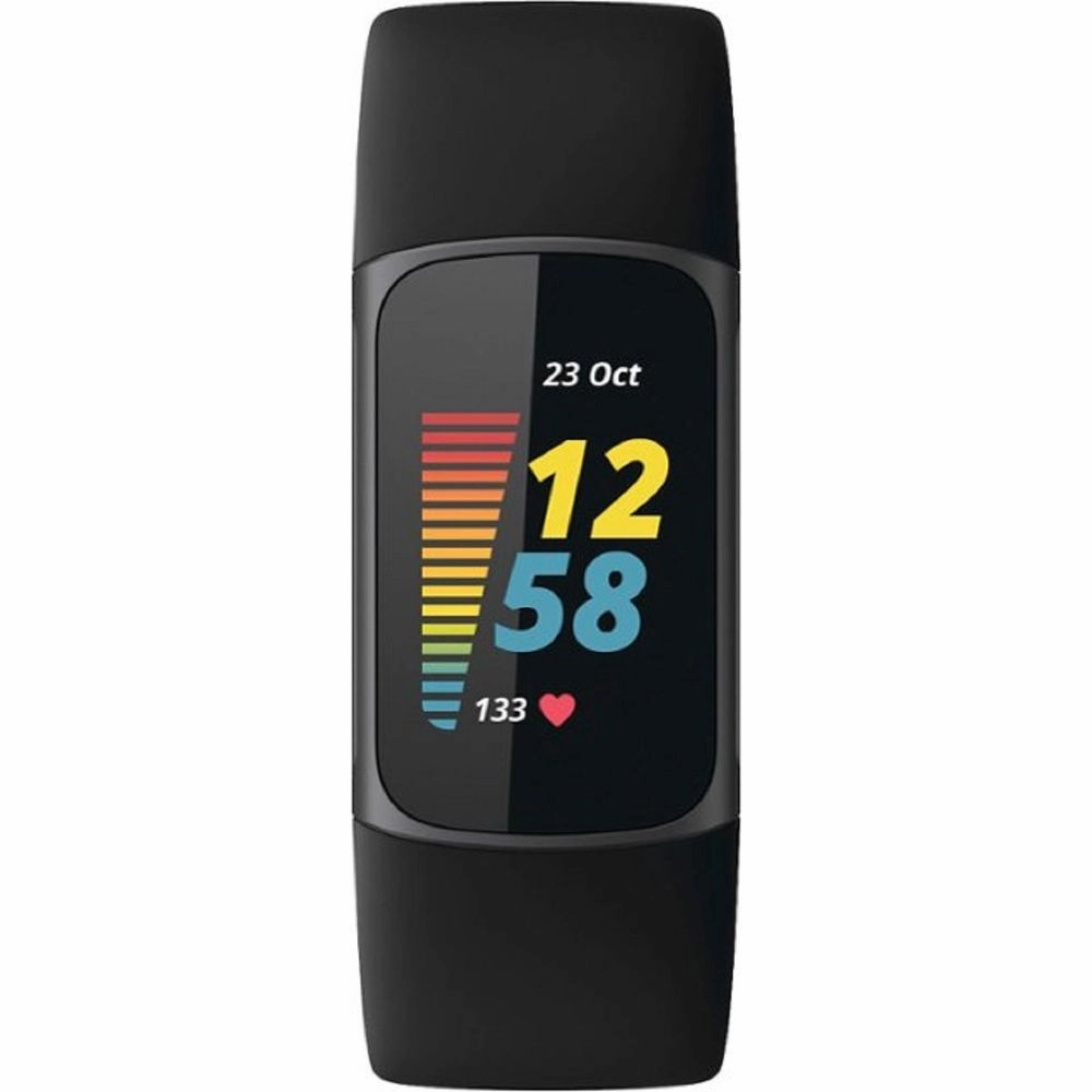 Fitbit FB421BKBK Charge 5 Advanced Fitness & Health Tracker, Graphite