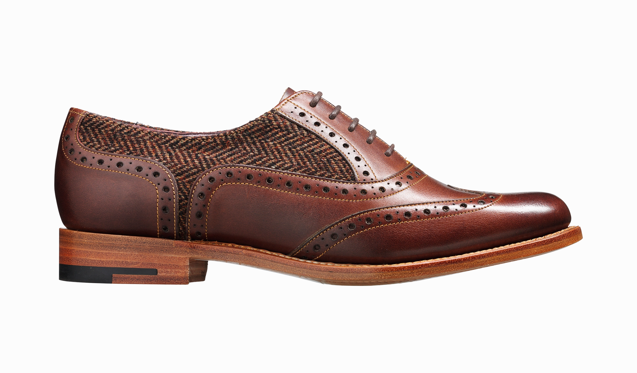 Freya - Walnut Calf / Brown Tweed