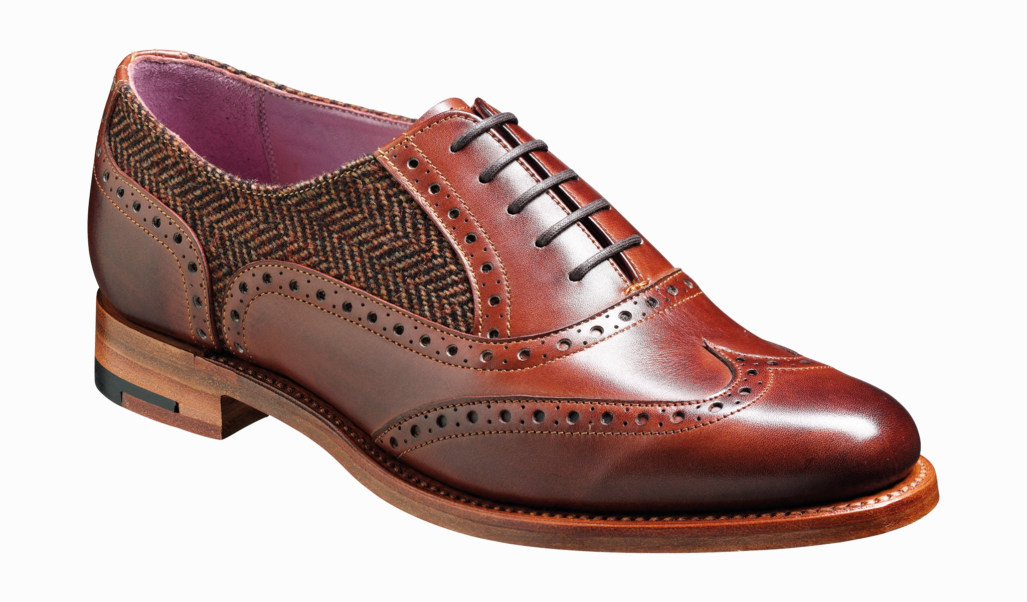 Freya - Walnut Calf / Brown Tweed