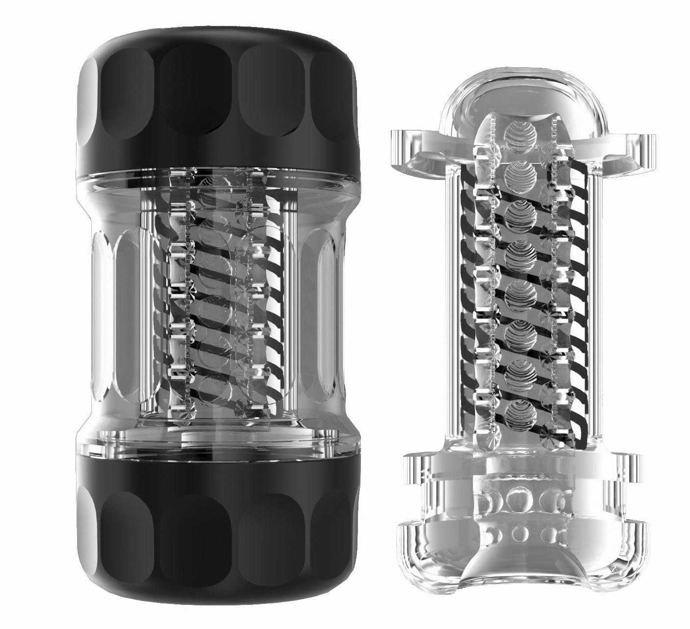 Galaku - Advanced Manual Spiral Male Masturbator Cup