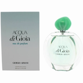 Giorgio Armani Women's Eau De Parfum Spray - Acqua di Gioia Luxurious Scent, 3.4oz