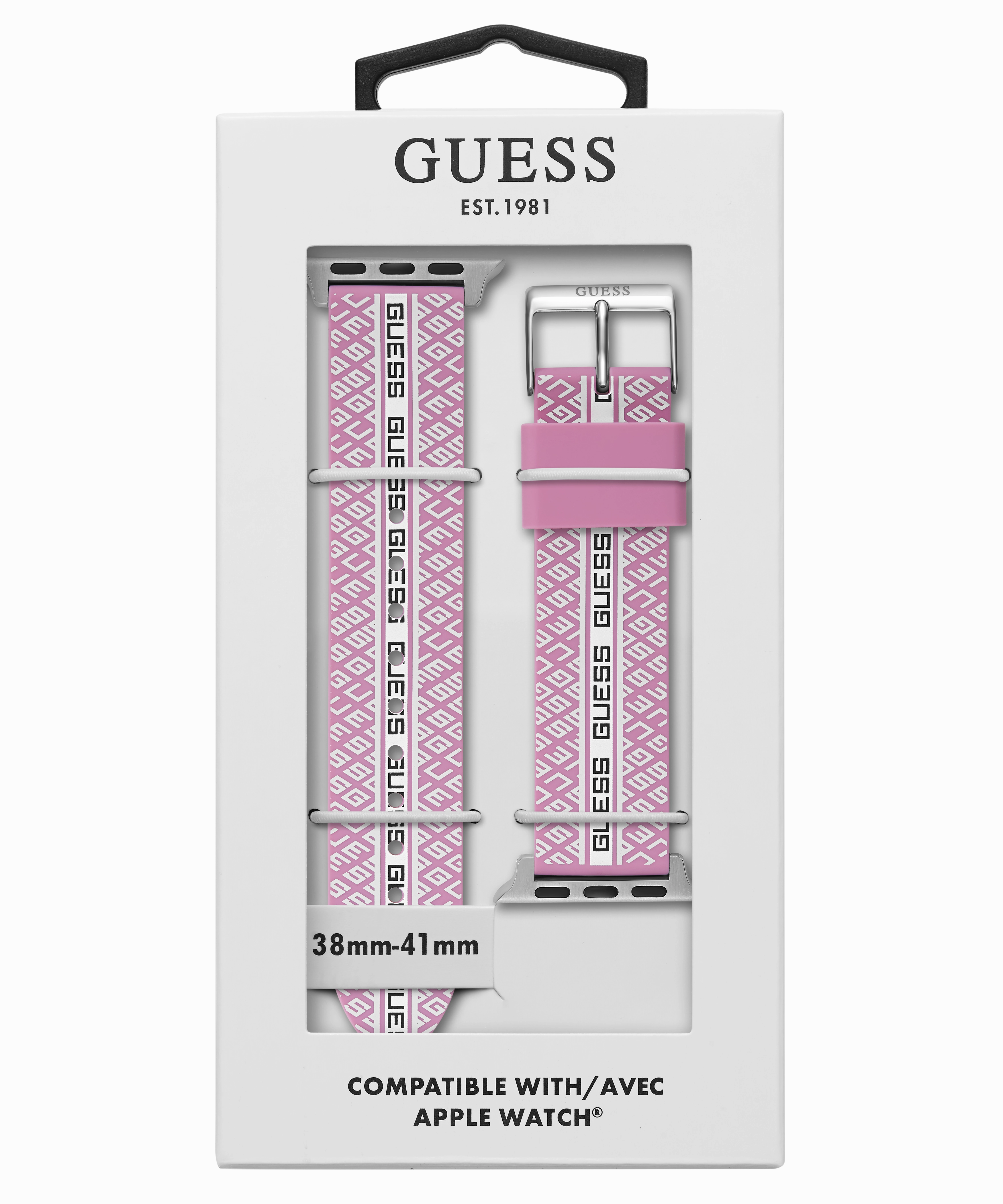 GUESS Logo Silicone Band for Apple 38-40 mm Watch
