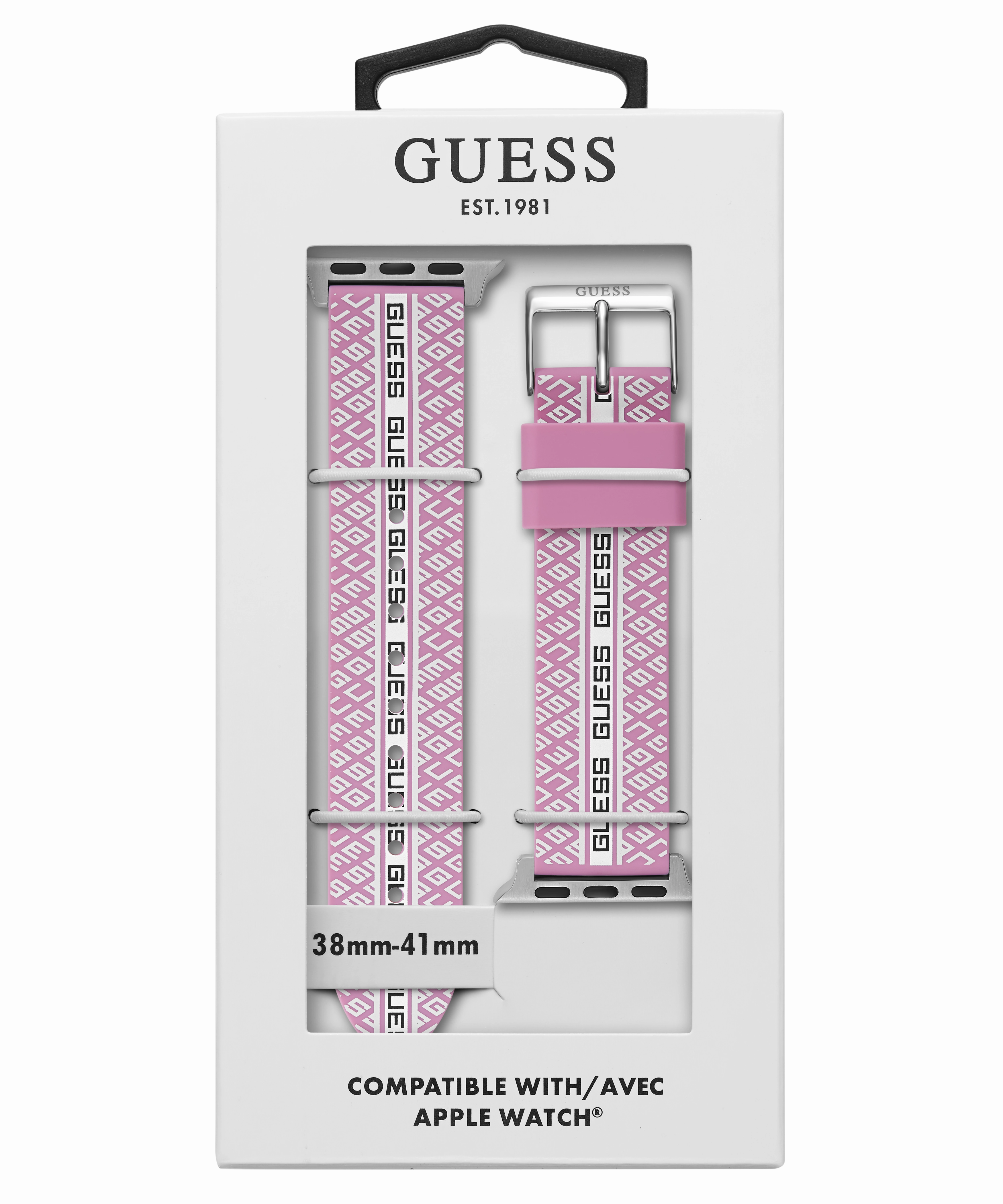 GUESS Logo Silicone Band for Apple 38-40 mm Watch