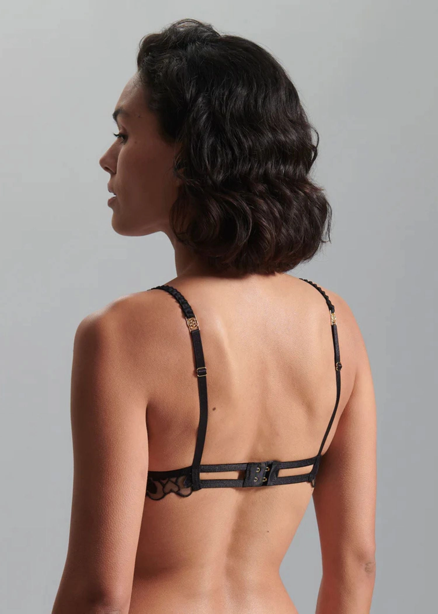 Harlow Wired Bra (Black)