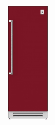 Hestan KRCL30BG 30" Column Refrigerator - Left Hinge - Burgundy / Tin Roof